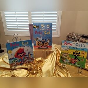 3 Pete the Cat Books